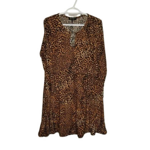 Lily Morgan Dresses & Skirts - Lily Morgan Womens Cheetah Leopard Print Stretchy Dress Label Reads Size Small